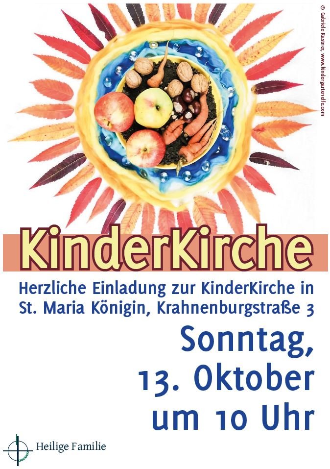 2024-10 Mkö KinderKirche (c) Gabriele Kastner, www.kindergartenelfe.com/Vera Lender
